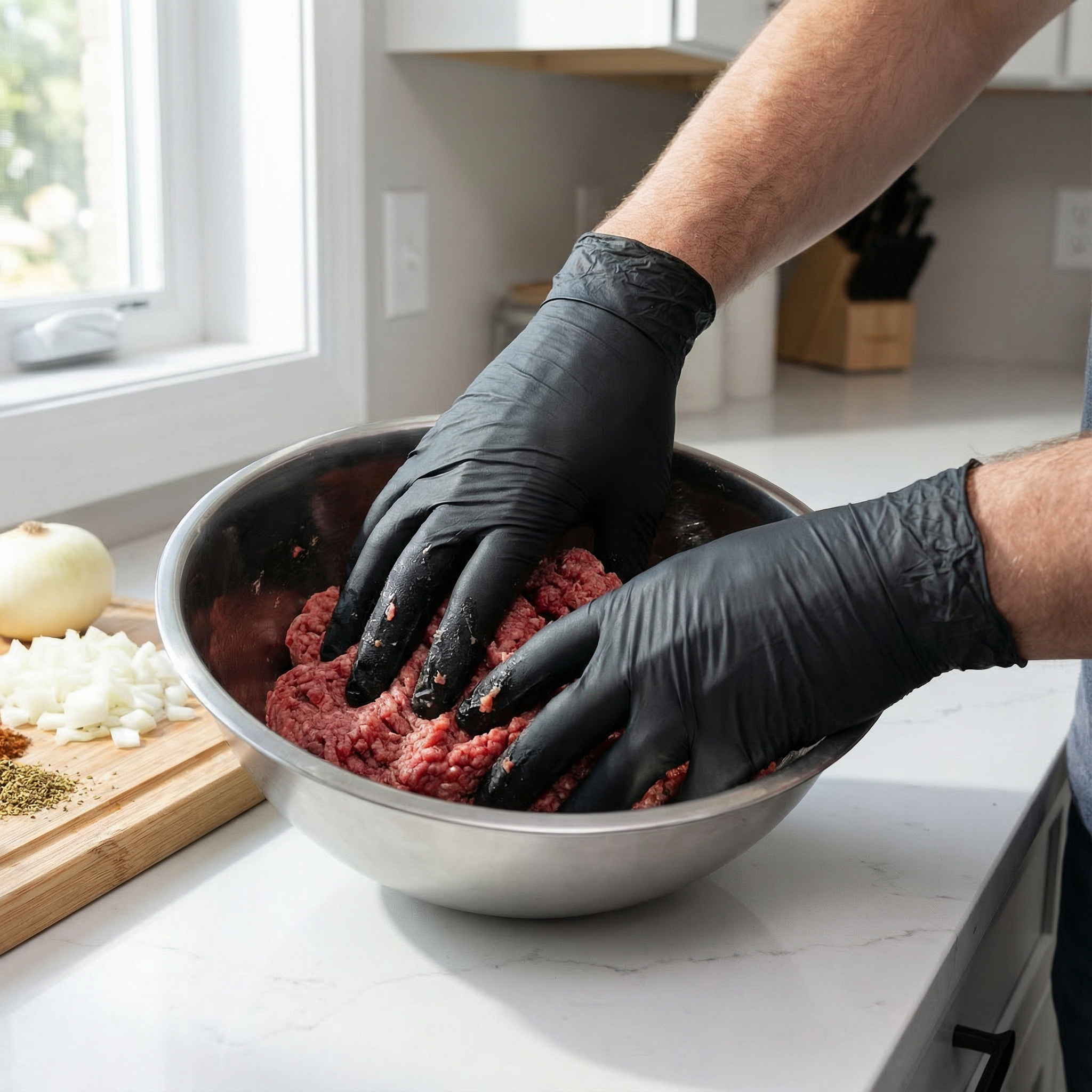 Gripshield - Heavy duty nitrile gloves (100 pack)