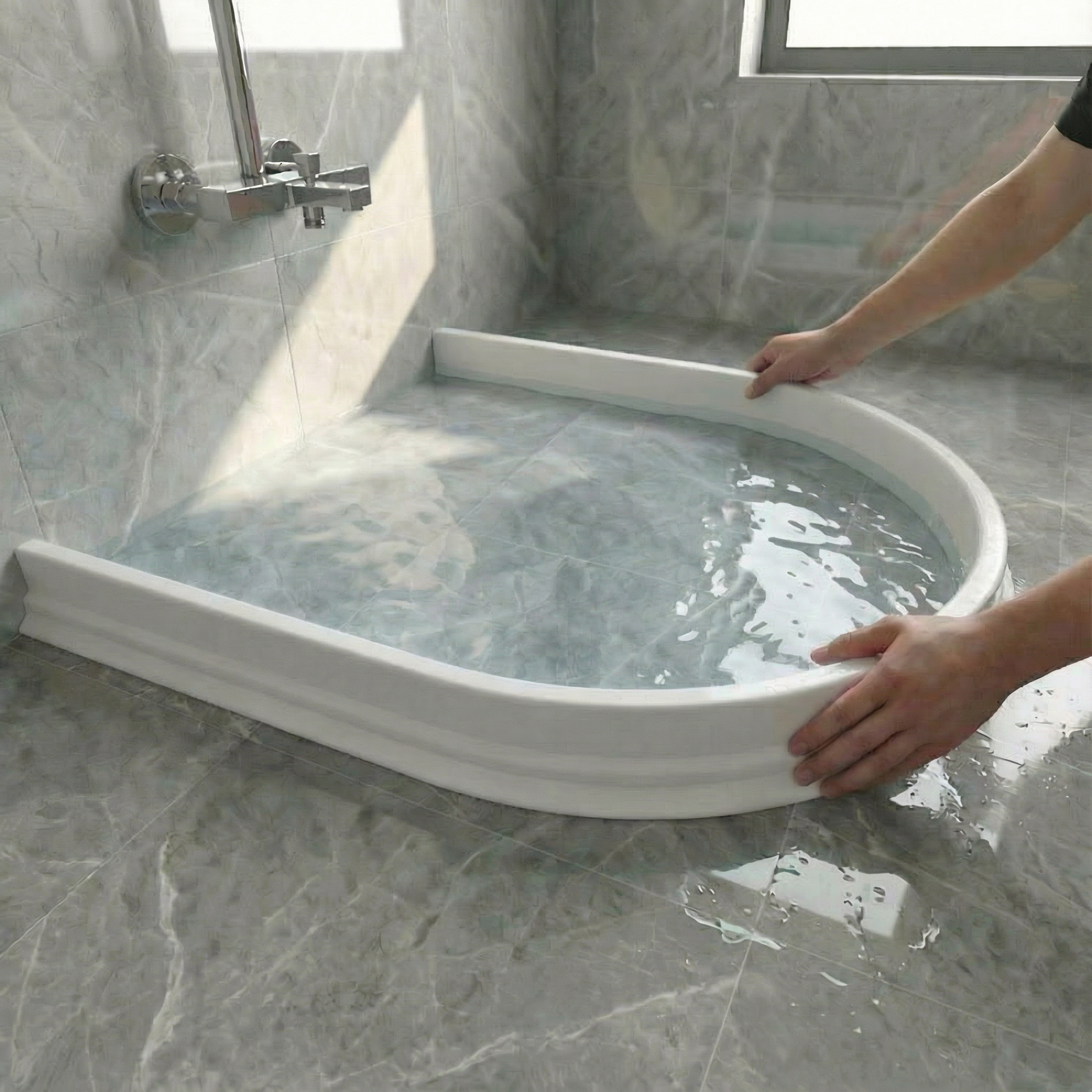 Dryline - Flexible shower water barrier (1.5m)