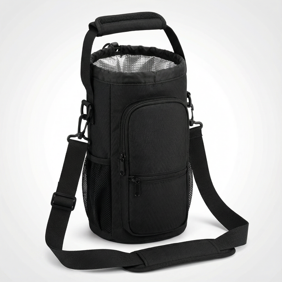 Carryvive – Insulated Water Bottle Carrier with Phone Pocket