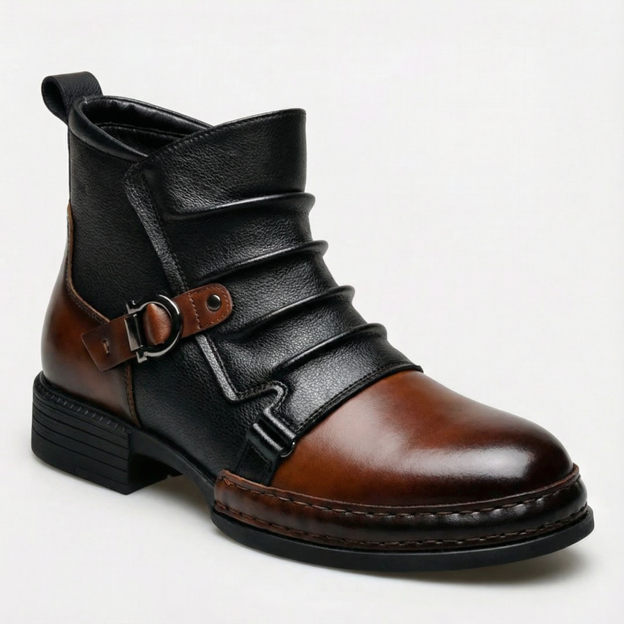 Cavalier – Women's Two-Tone Ankle Boots