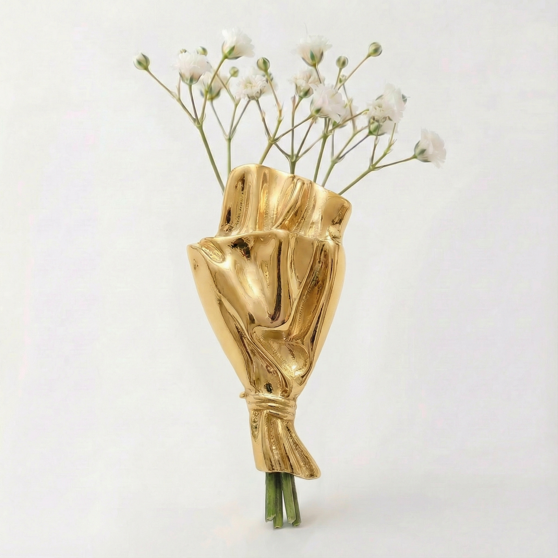 Florette - Wearable flower vase brooch