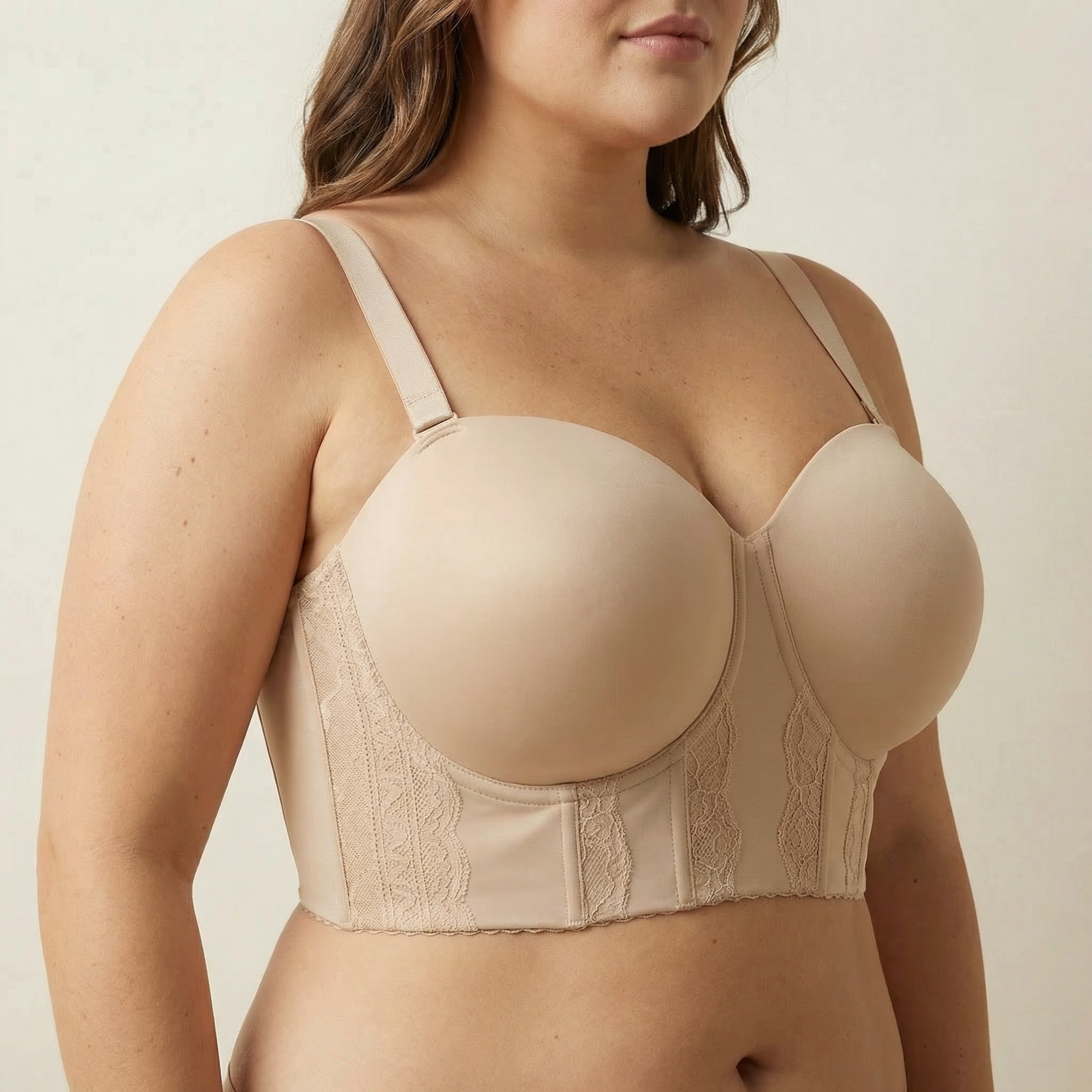 Liftara – Wide Band Wireless Bra with Removable Straps