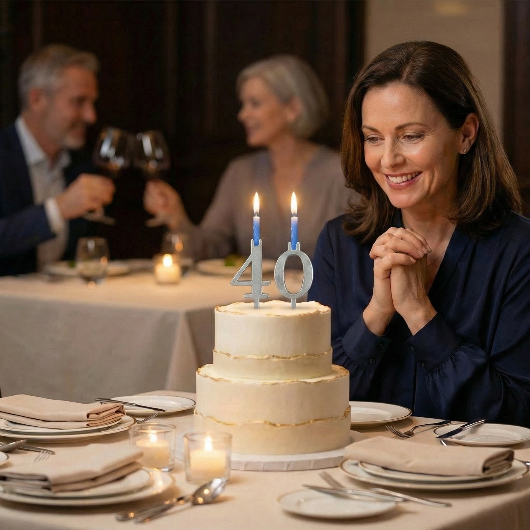 Candlewell – Reusable Number Candle Holder Set