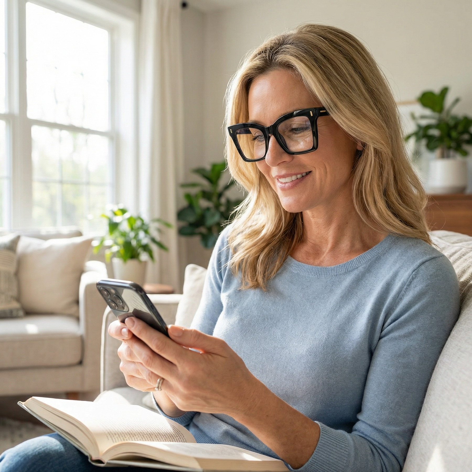 Clarisse – Stylish Oversized Reading Glasses for Women