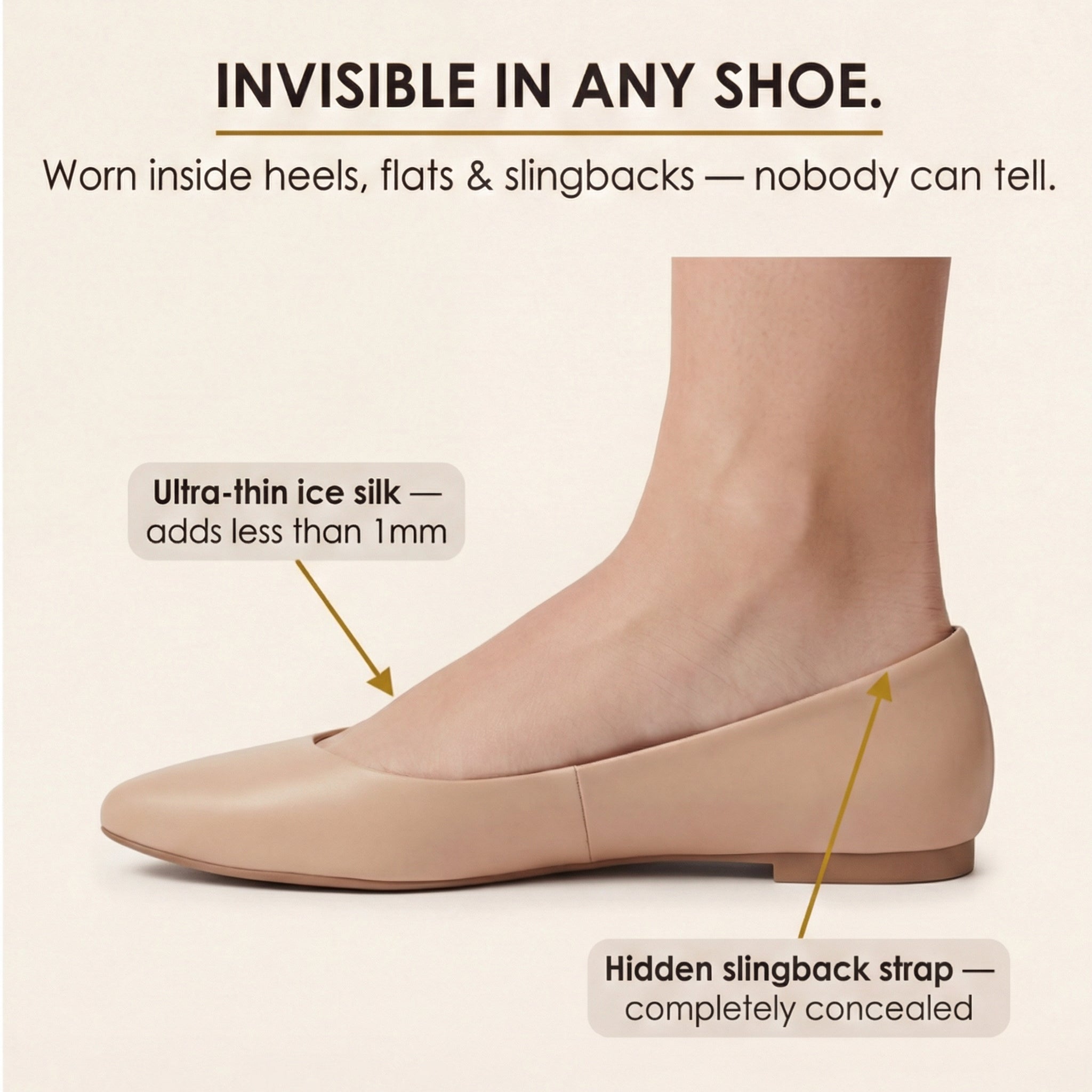 Feeluxe – Cushioned No Show Socks for All Day Comfort