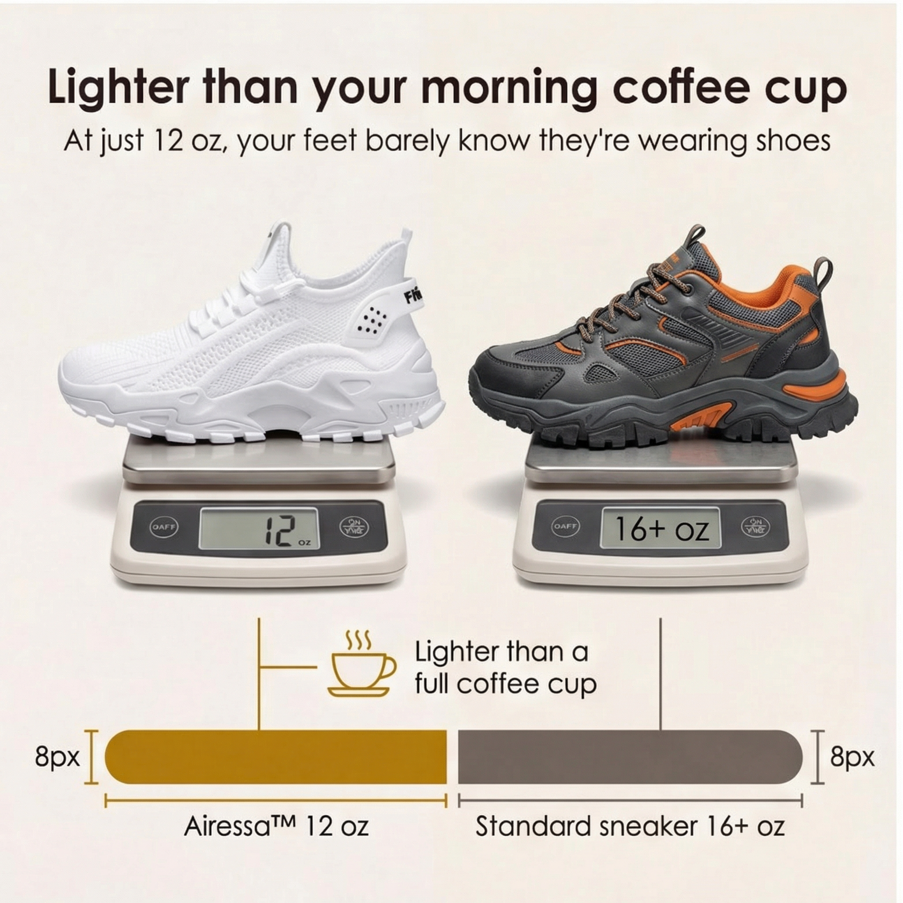 Airessa – Breathable Mesh Sneakers for All Day Comfort