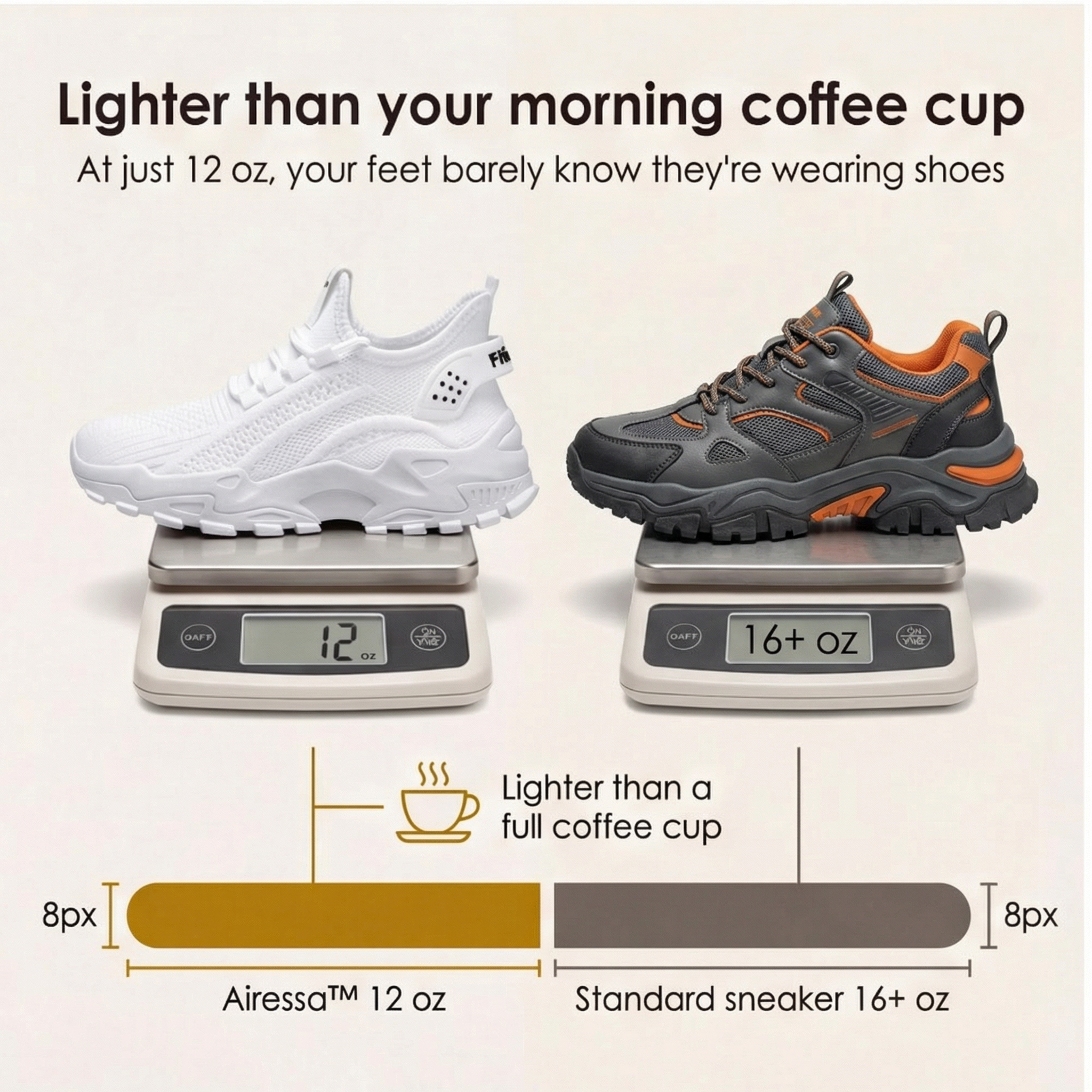 Airessa – Breathable Mesh Sneakers for All Day Comfort
