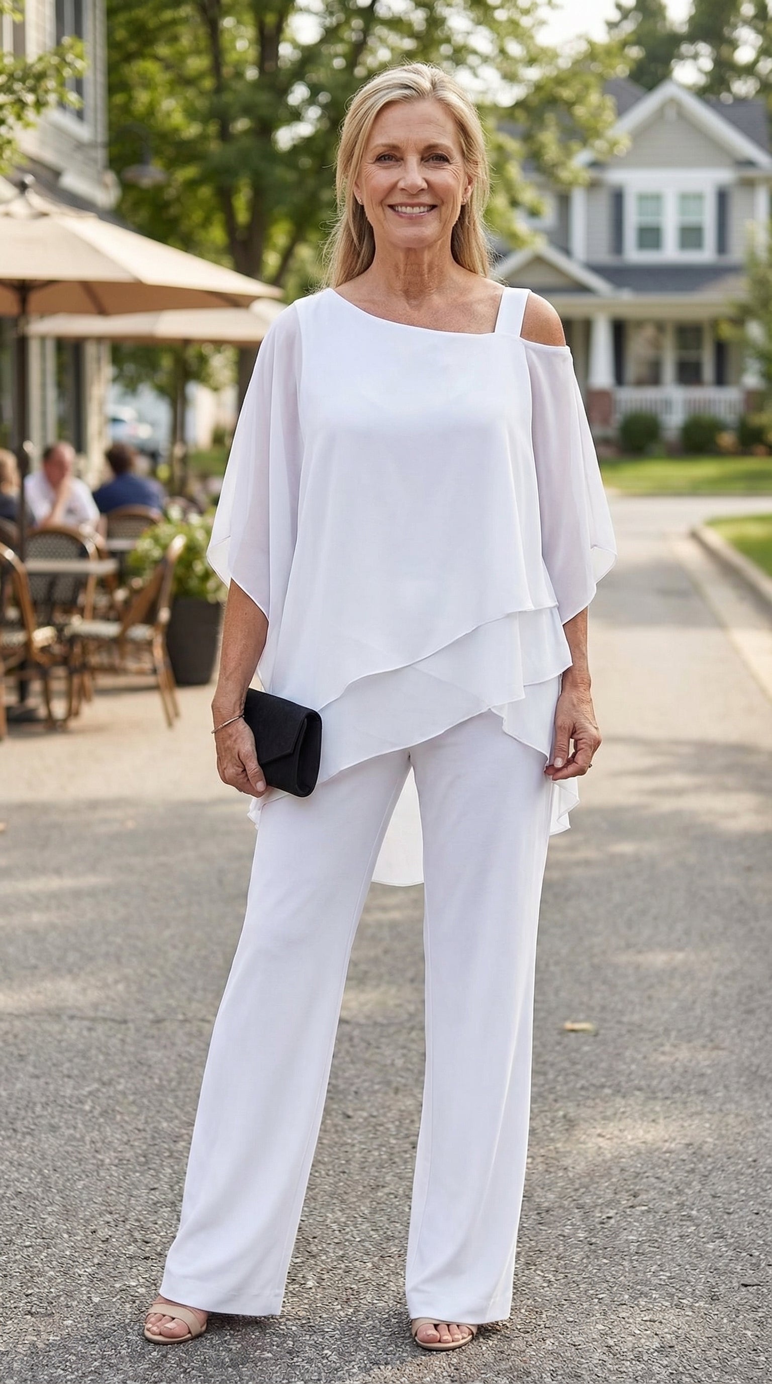 Valerie - Soft Drape Two-Piece Set – Effortless Polish, All-Day Comfort