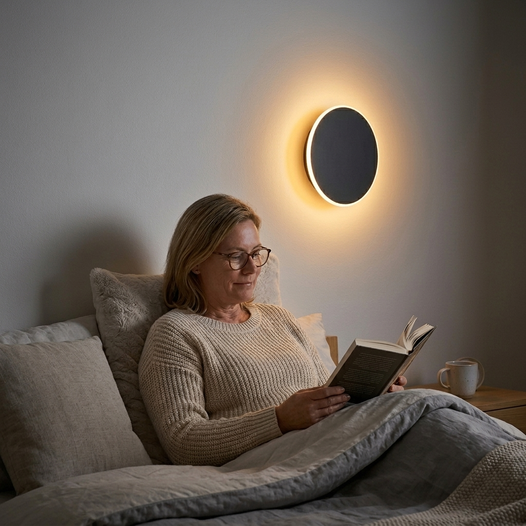 Lunaro – Eclipse Backlit LED Wall Sconce