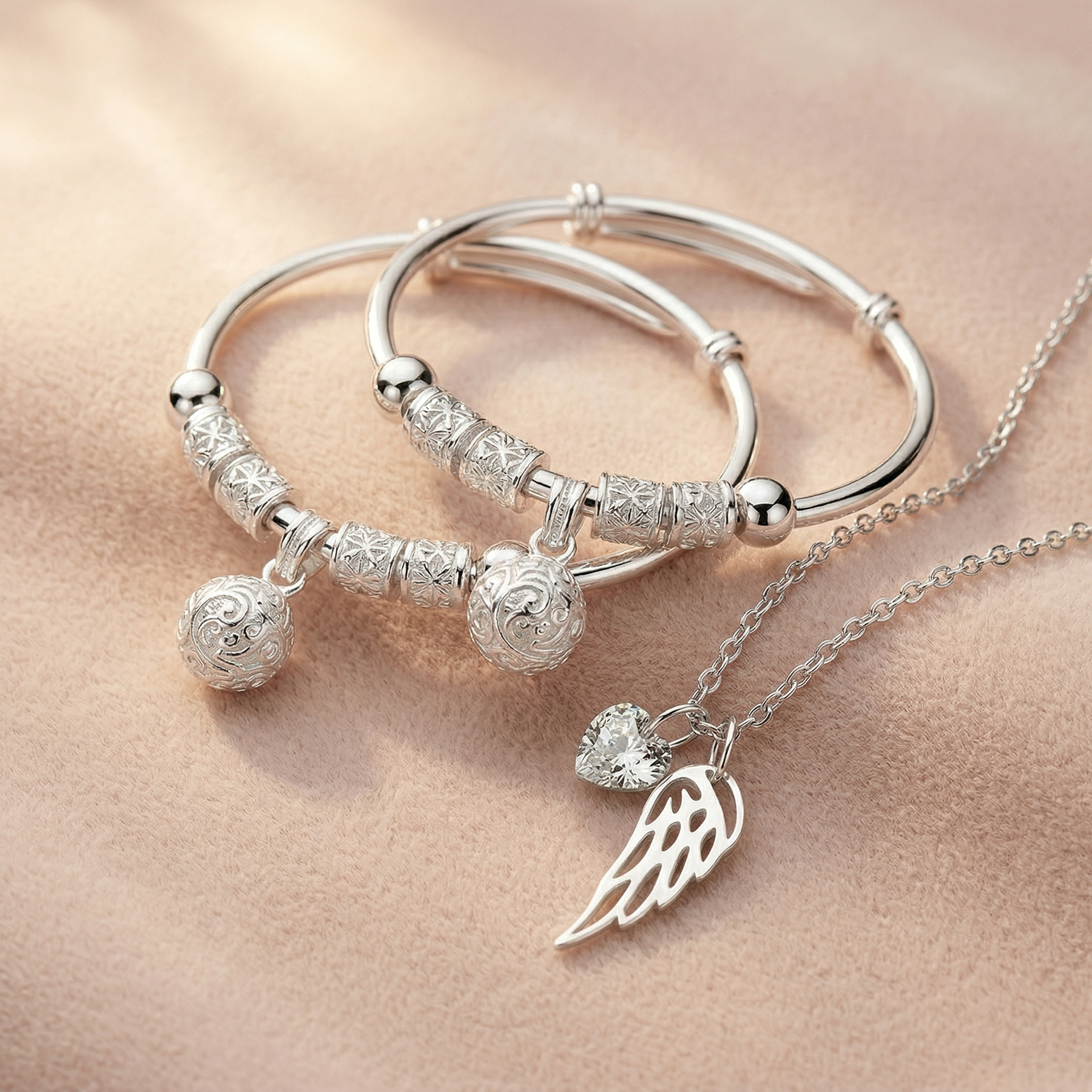 Bellara – Angel Caller Bell Charm Bracelet Set