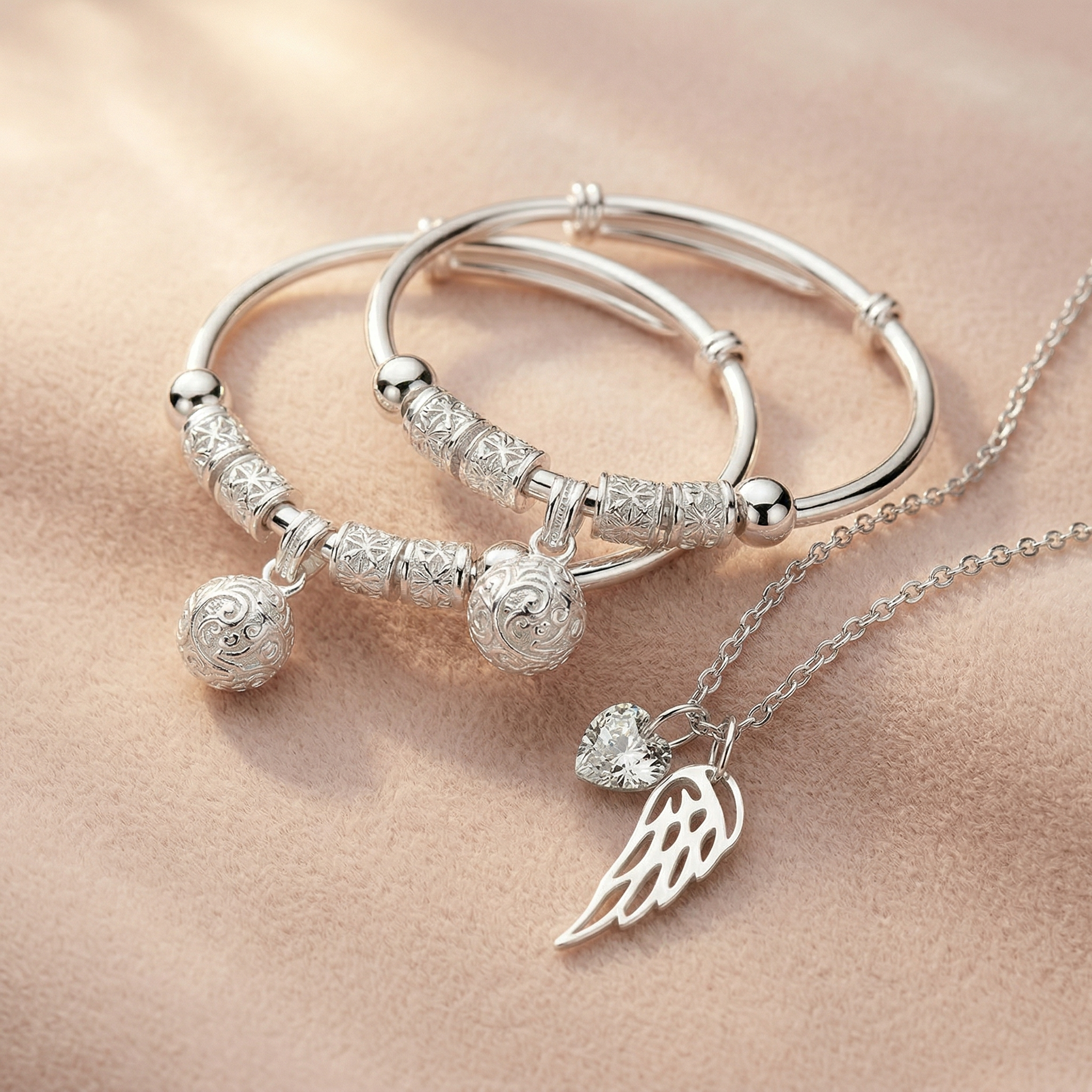 Bellara – Angel Caller Bell Charm Bracelet Set