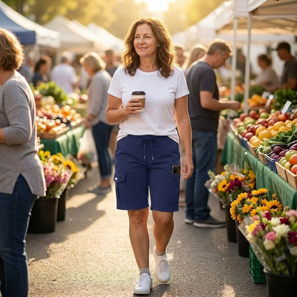 Breezella – Lightweight Quick-Dry Cargo Shorts