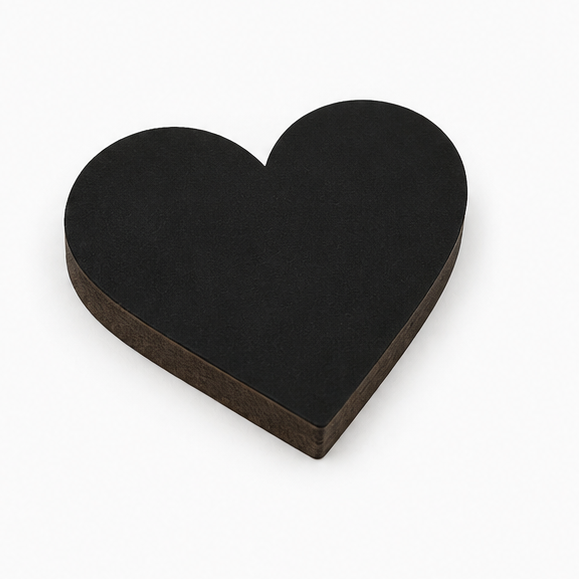 Homely – Love You Bye Wood Wall Script Set with Heart Accent