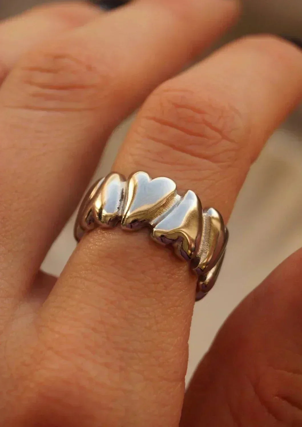 Hazel | Wrap Heart Ring