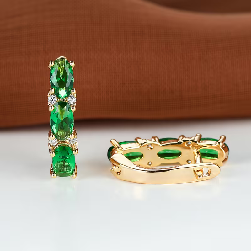 Verdant Trio Earrings