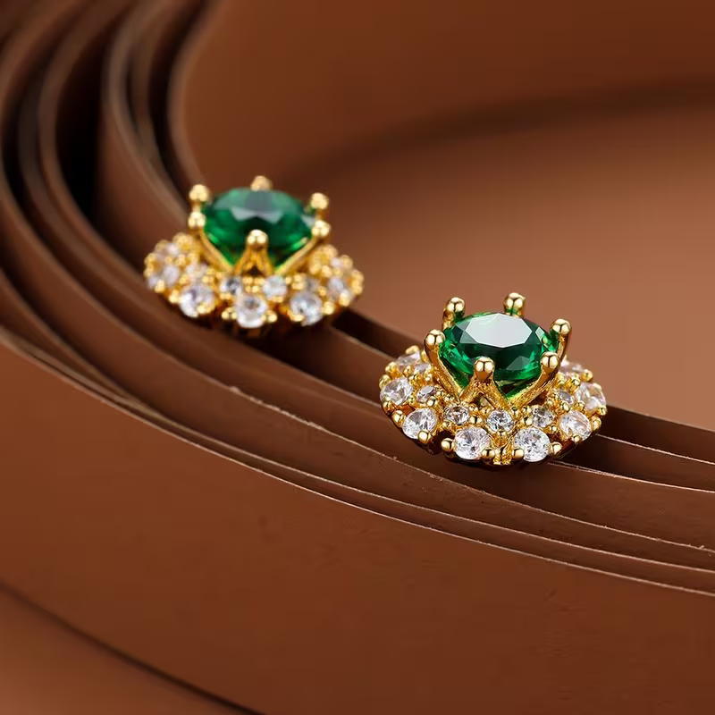 Royal Halo Earrings