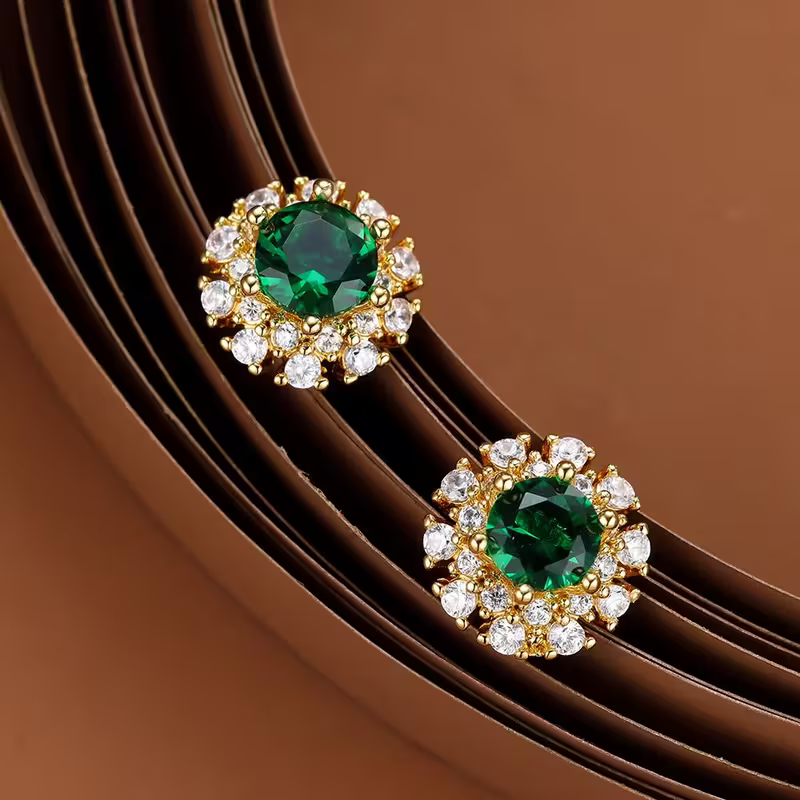 Royal Halo Earrings