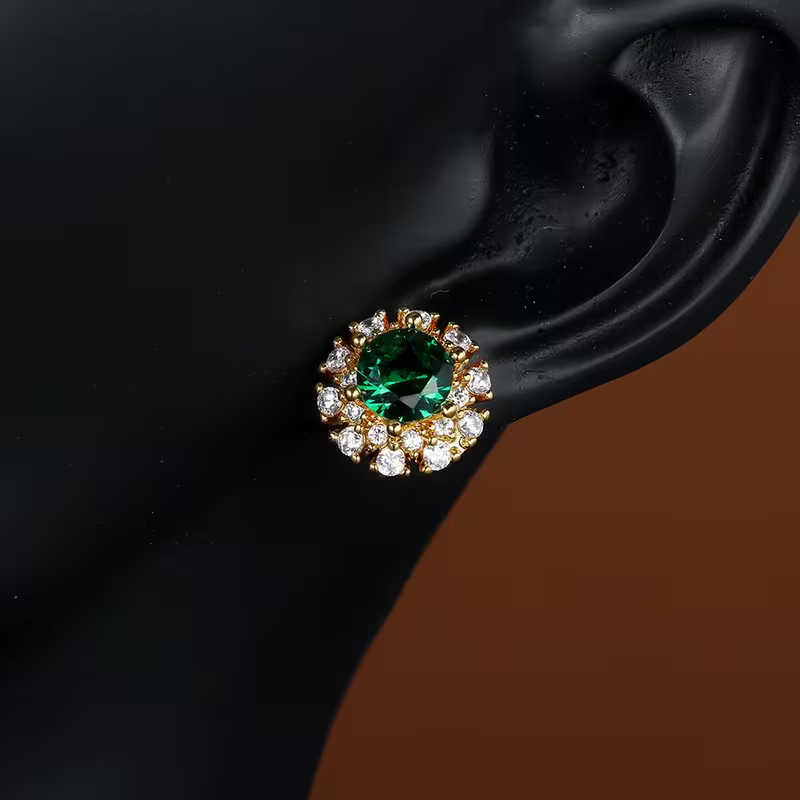 Royal Halo Earrings