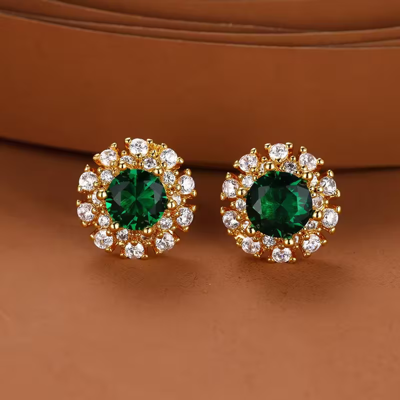 Royal Halo Earrings