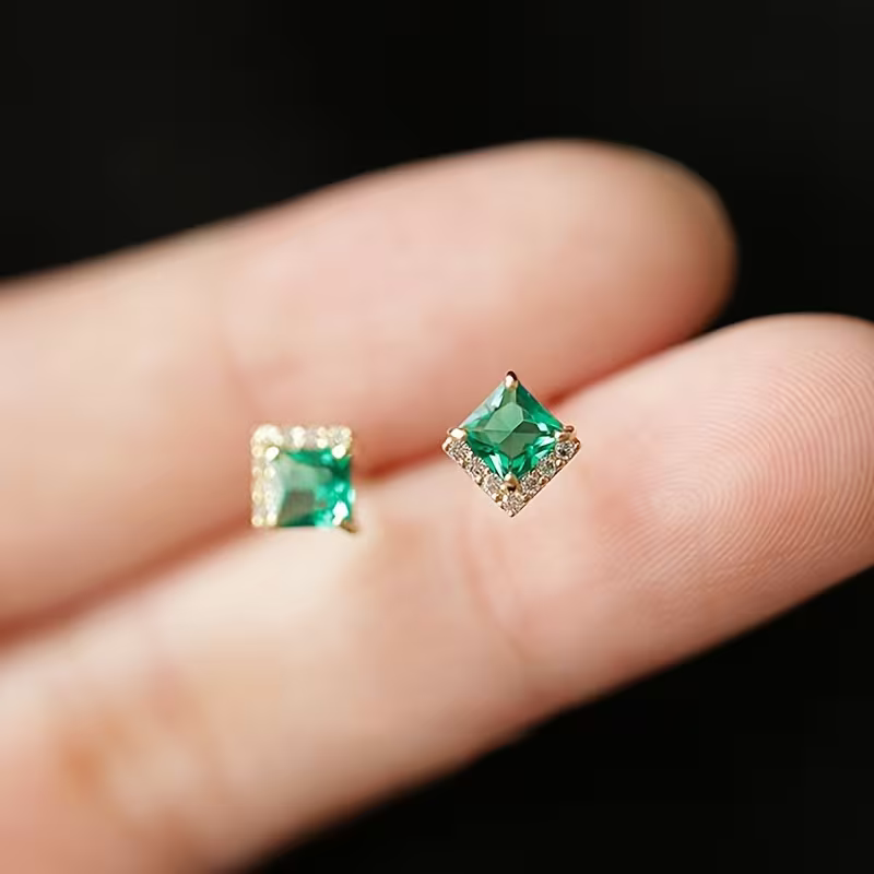 Prism Halo Earrings