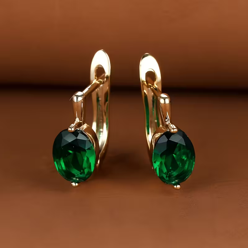 Oval Glow Earrings