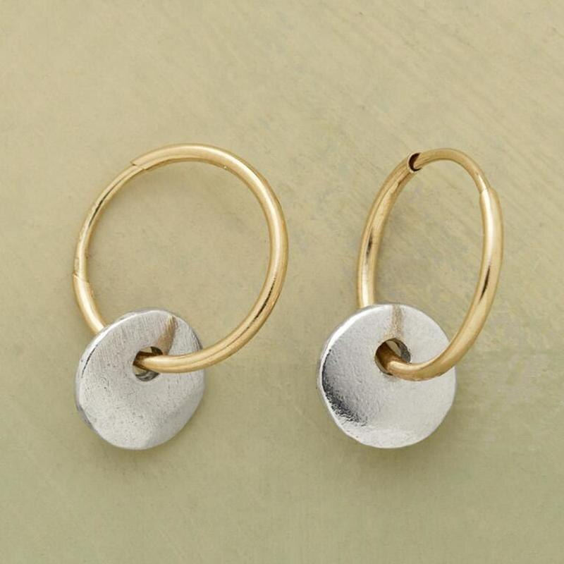 Meliora – Vintage earrings with bicolor refinement