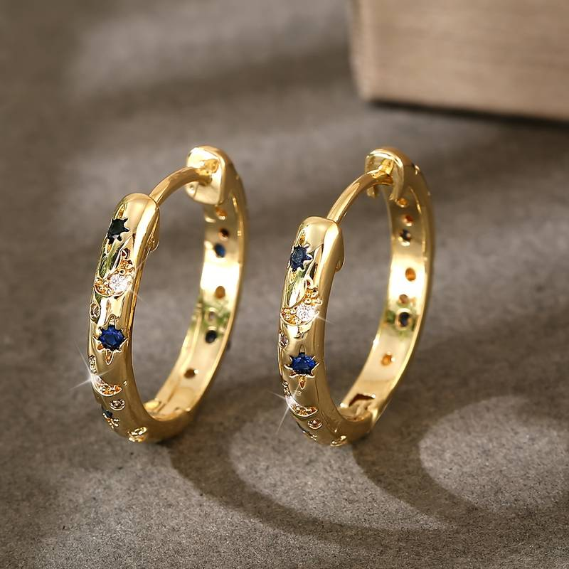 Vintage Gold Drop Earrings