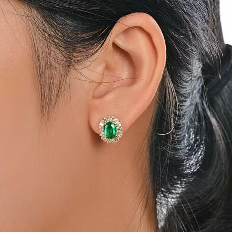Emerald Royale Earrings