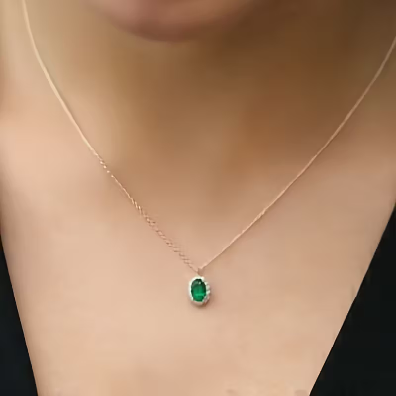 Petite Halo Necklace