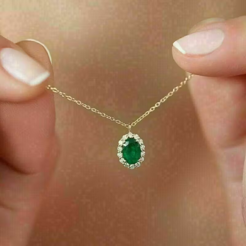 Petite Halo Necklace