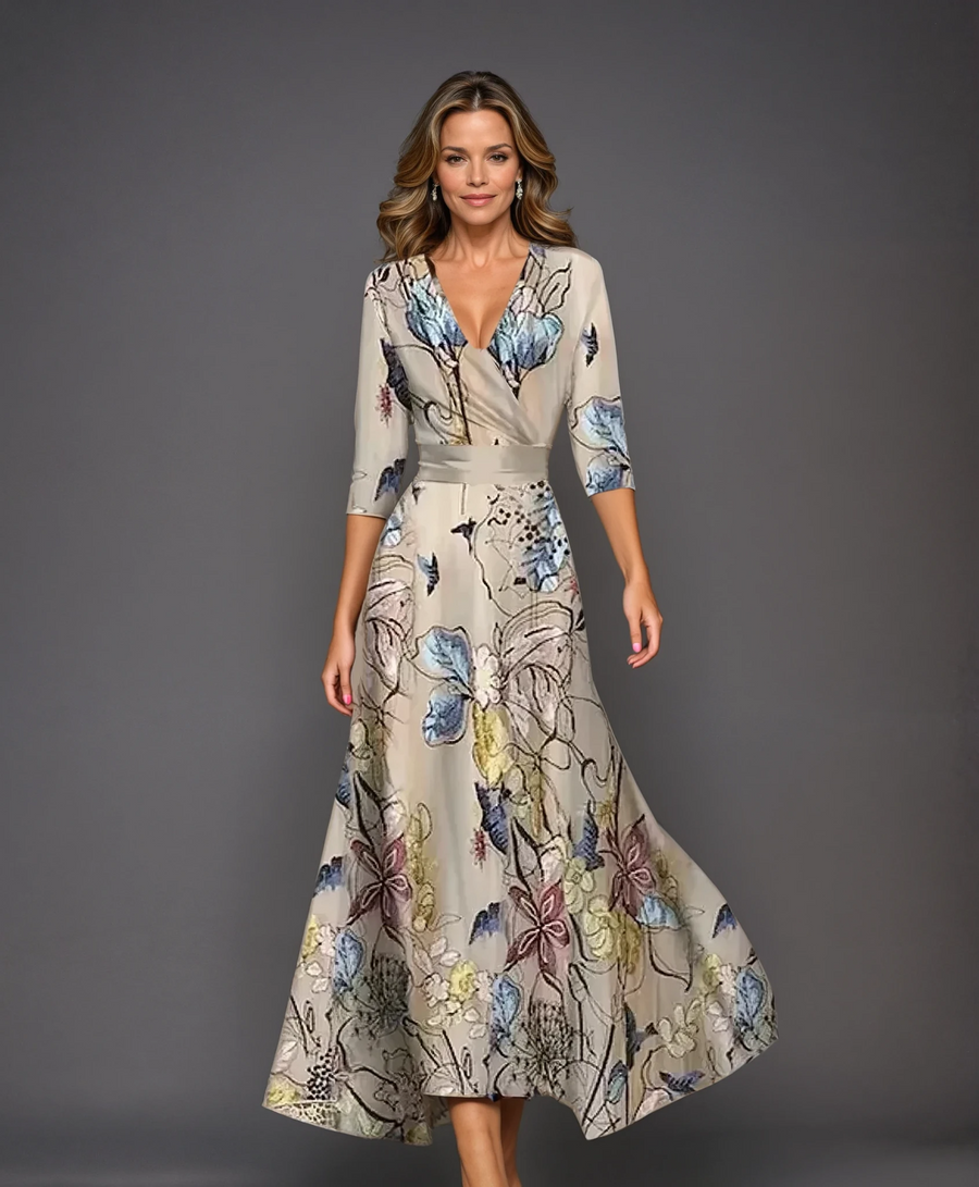 Ysa | Abito Chic con Stampa Floreale