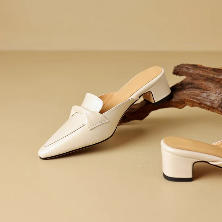 Palieri Genuine Leather Mules