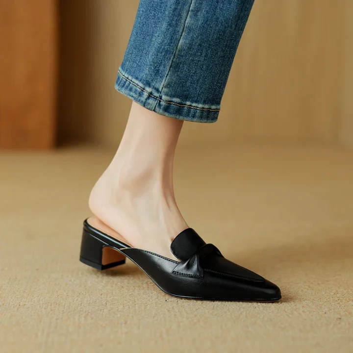 Palieri Genuine Leather Mules