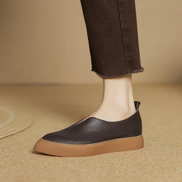 Maeva Leather Loafers
