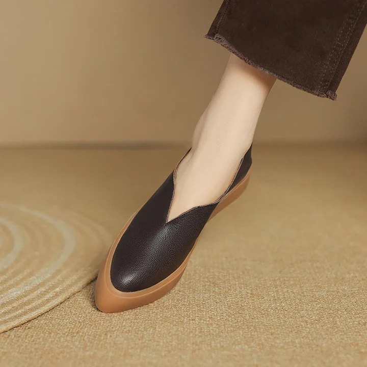 Maeva Leather Loafers