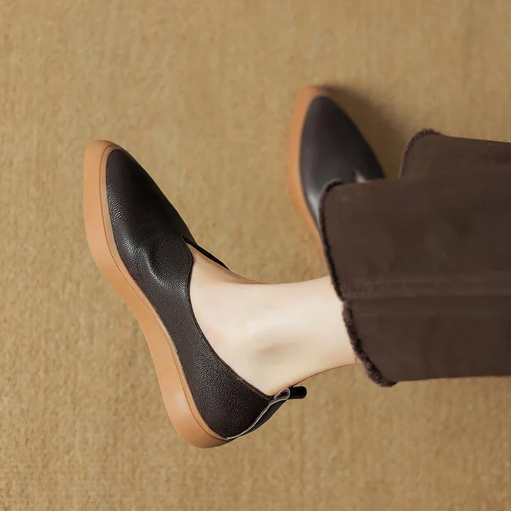 Maeva Leather Loafers