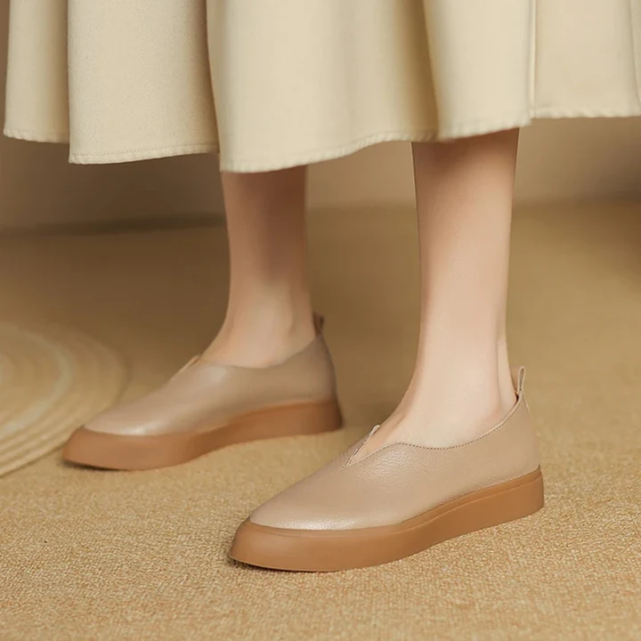 Maeva Leather Loafers