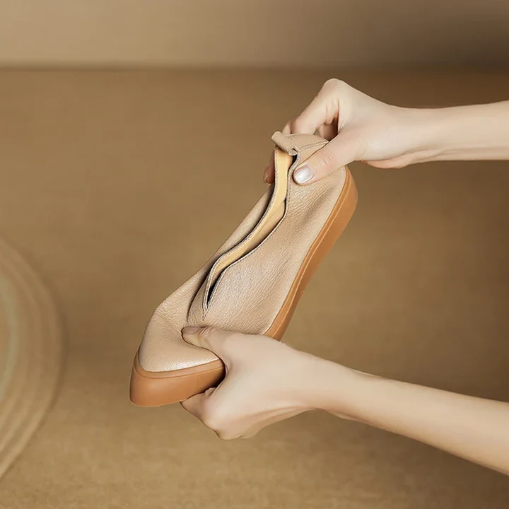 Maeva Leather Loafers