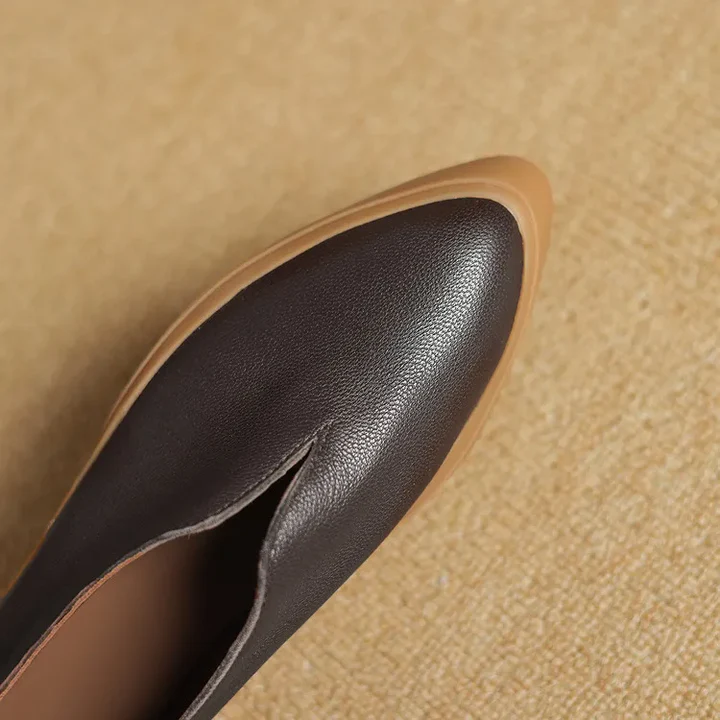 Maeva Leather Loafers