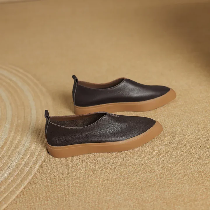 Maeva Leather Loafers