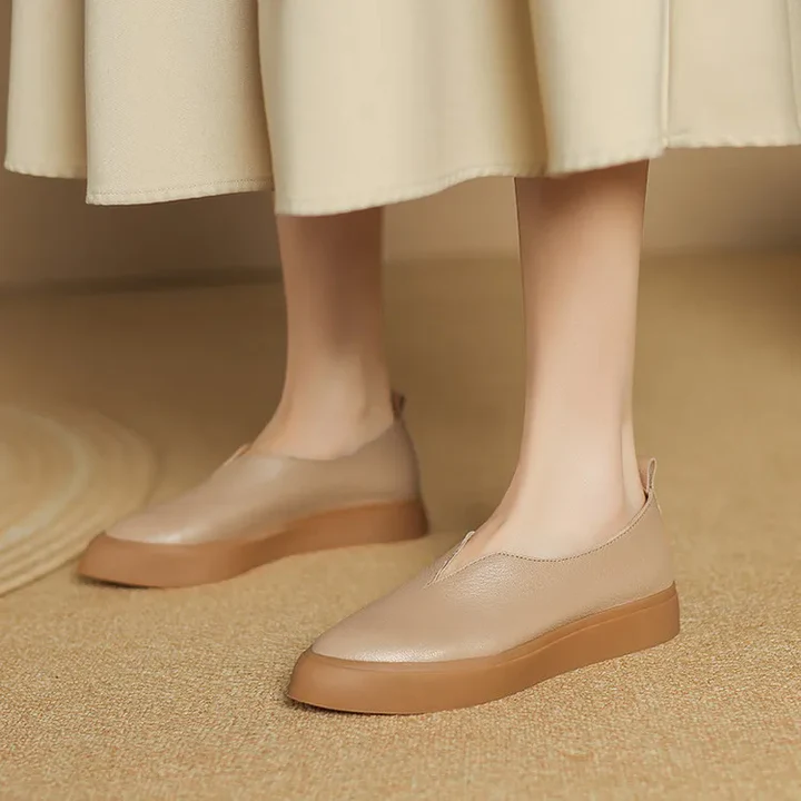 Maeva Leather Loafers