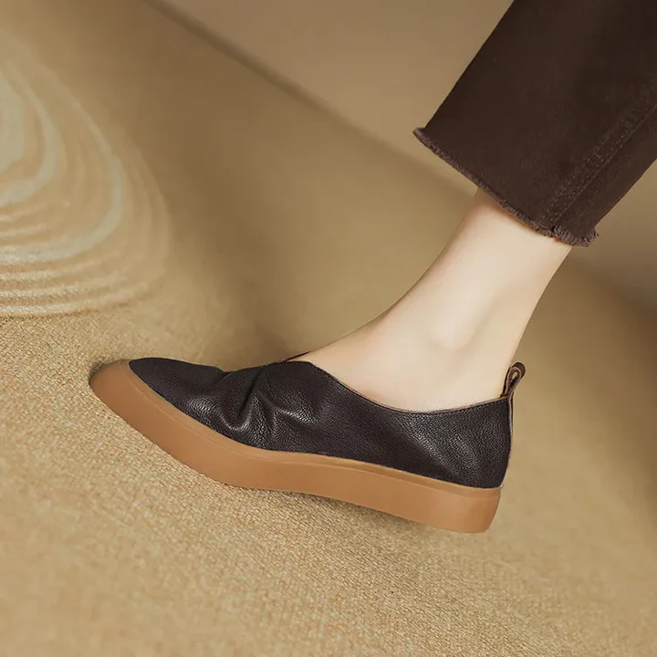 Maeva Leather Loafers