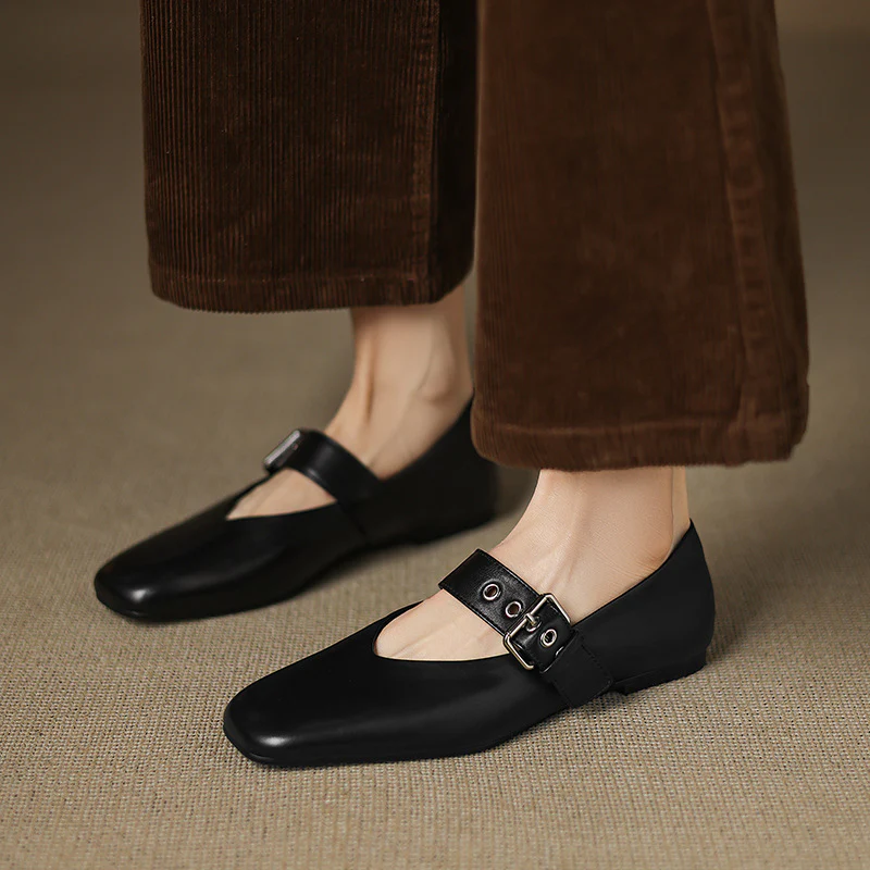 Olivette Leather Mules