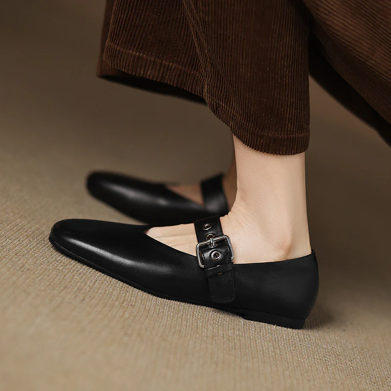 Olivette Leather Mules