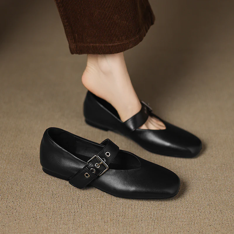 Olivette Leather Mules