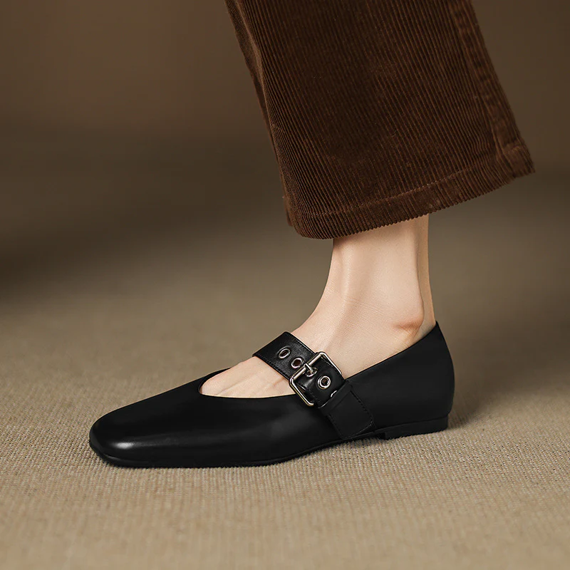 Olivette Leather Mules