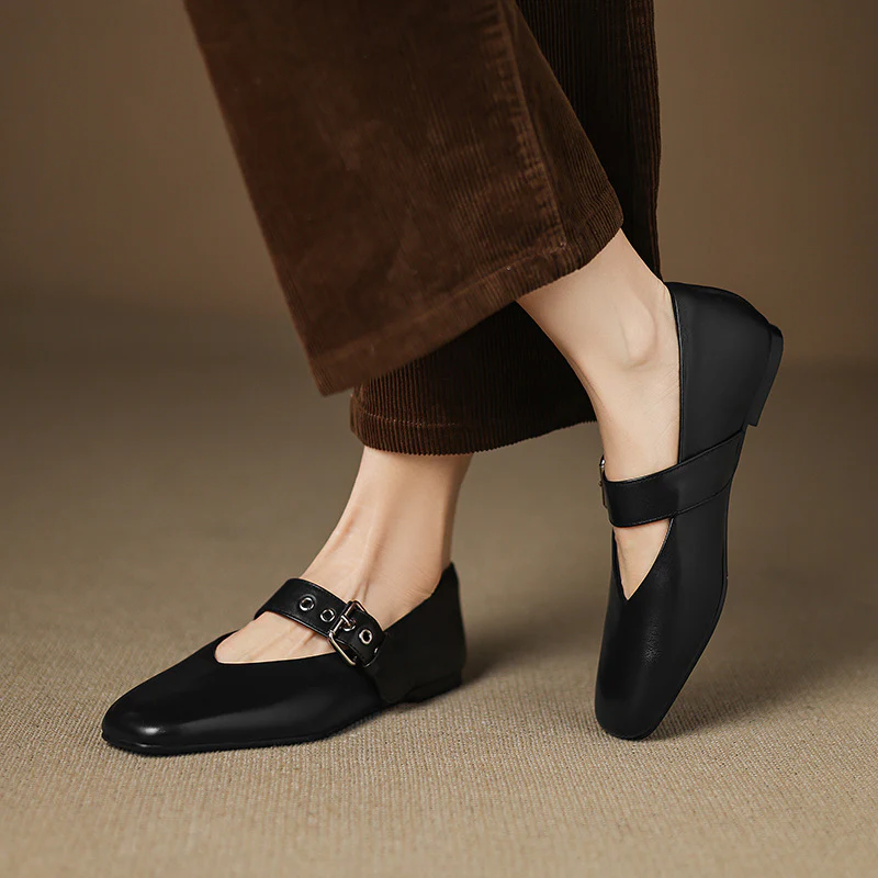 Olivette Leather Mules