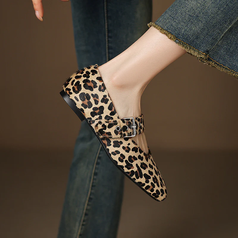 Olivette Leather Mules
