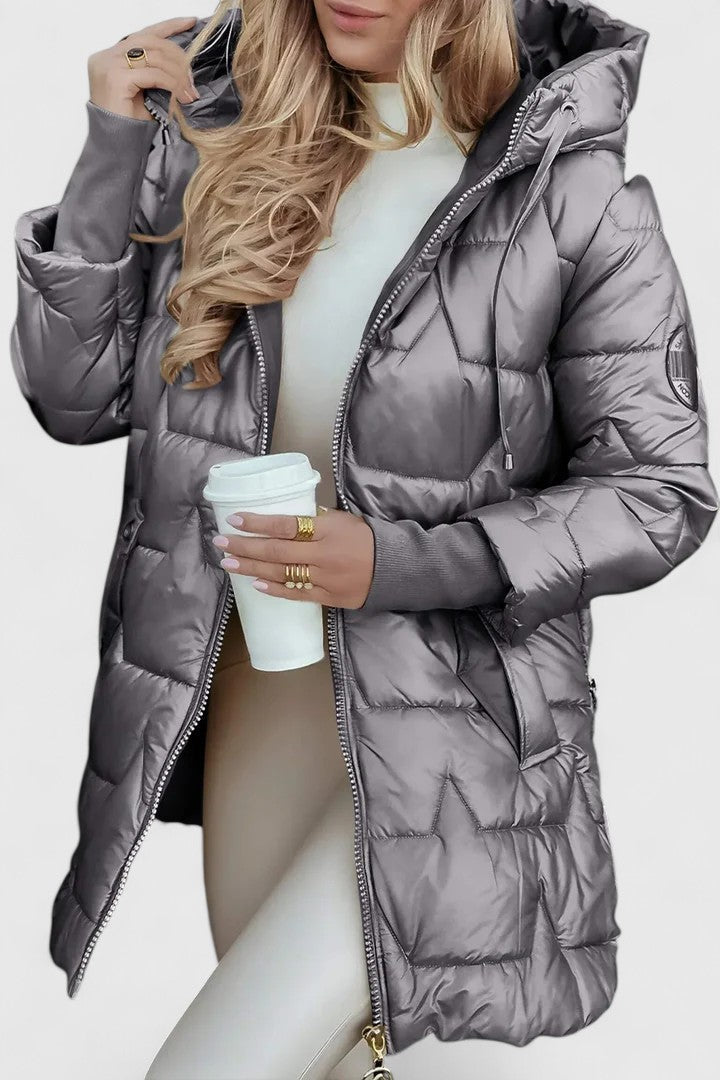 HAVEN – PADDED HOODED WINTER COAT