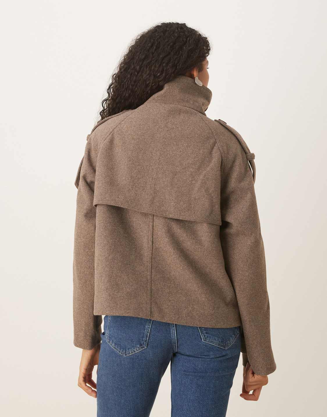 Rimi™ | Citylight Cropped Trench Coat